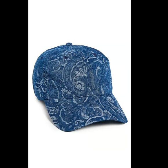 Rag & Bone Harlow Baseball Cap Paisley main image 4